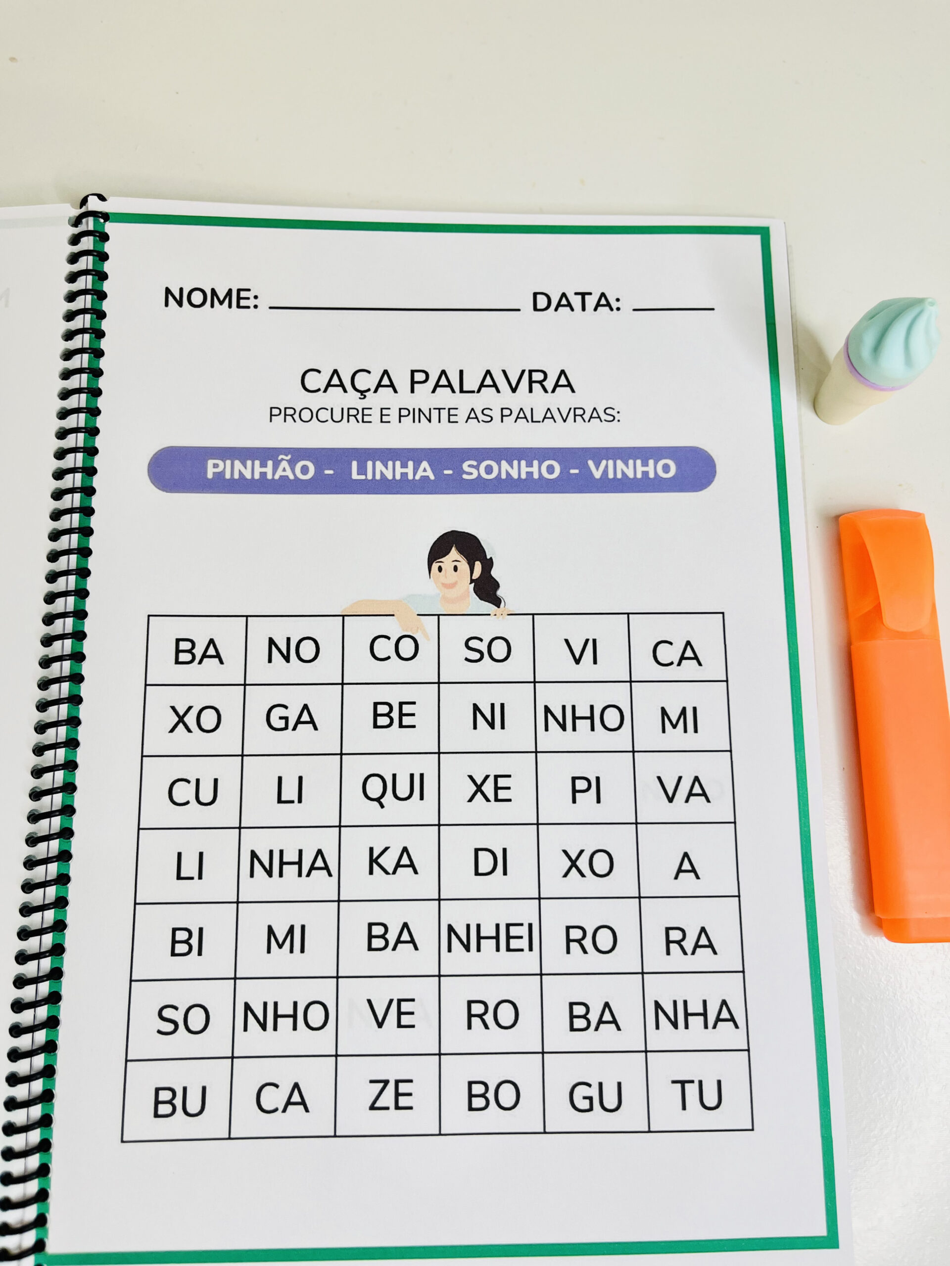 Apostila: sílabas complexa – Material Pedagógico — amostra 2: Formato e entrega Apostila: sílabas complexa – Material Pedagógico — amostra 2: Formato e entrega