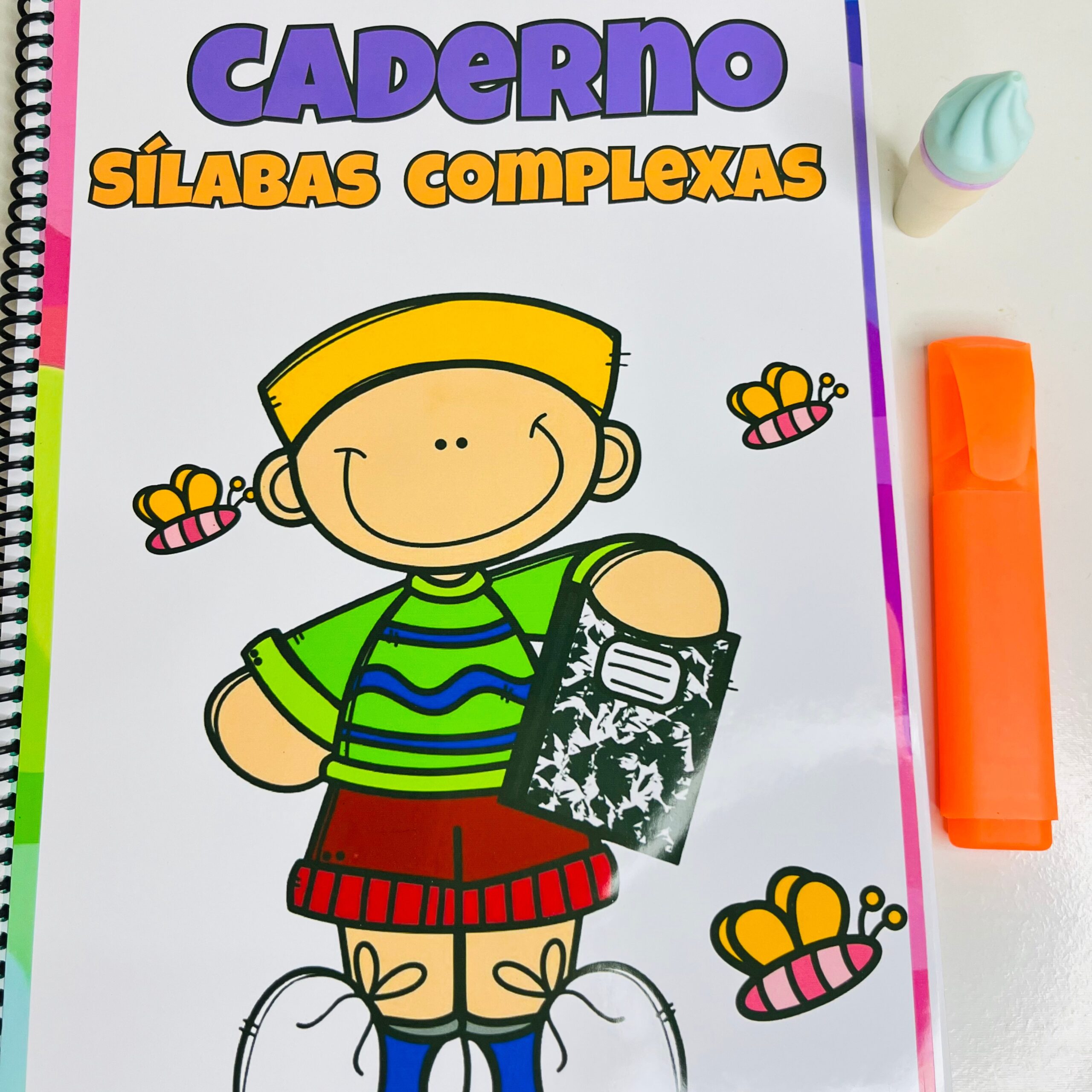 Apostila: sílabas complexa – Material Pedagógico — capa do material