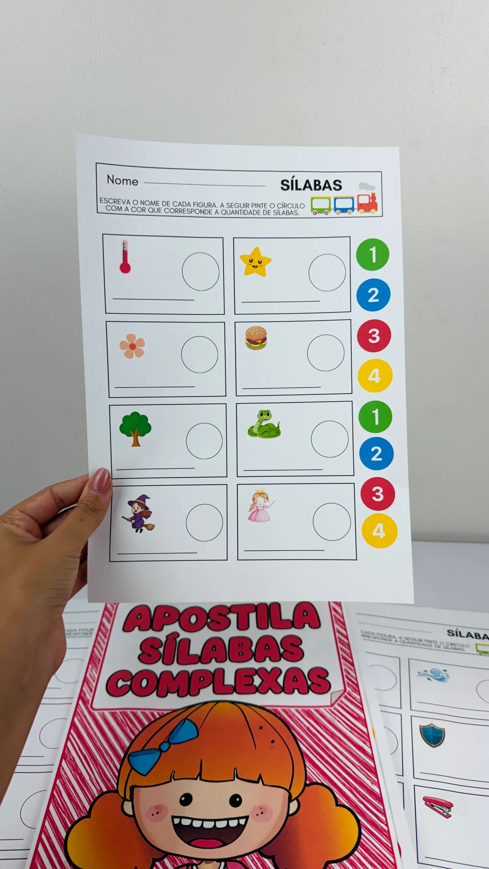📚 APOSTILA SÍLABAS COMPLEXAS 2 - ANOS INICIAIS — amostra 5: 📚 APOSTILA SÍLABAS COMPLEXAS Um material completo e prático…