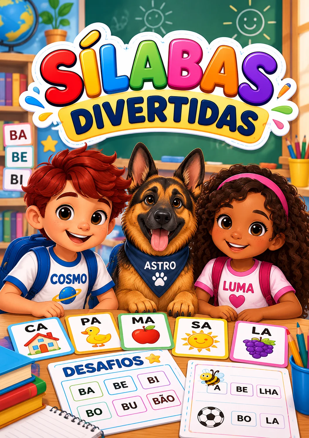 Apostila Sílabas Divertidas: Atividades de Alfabetização Prontas PDF — Alfabetização para Educação Infantil: Acelere o…