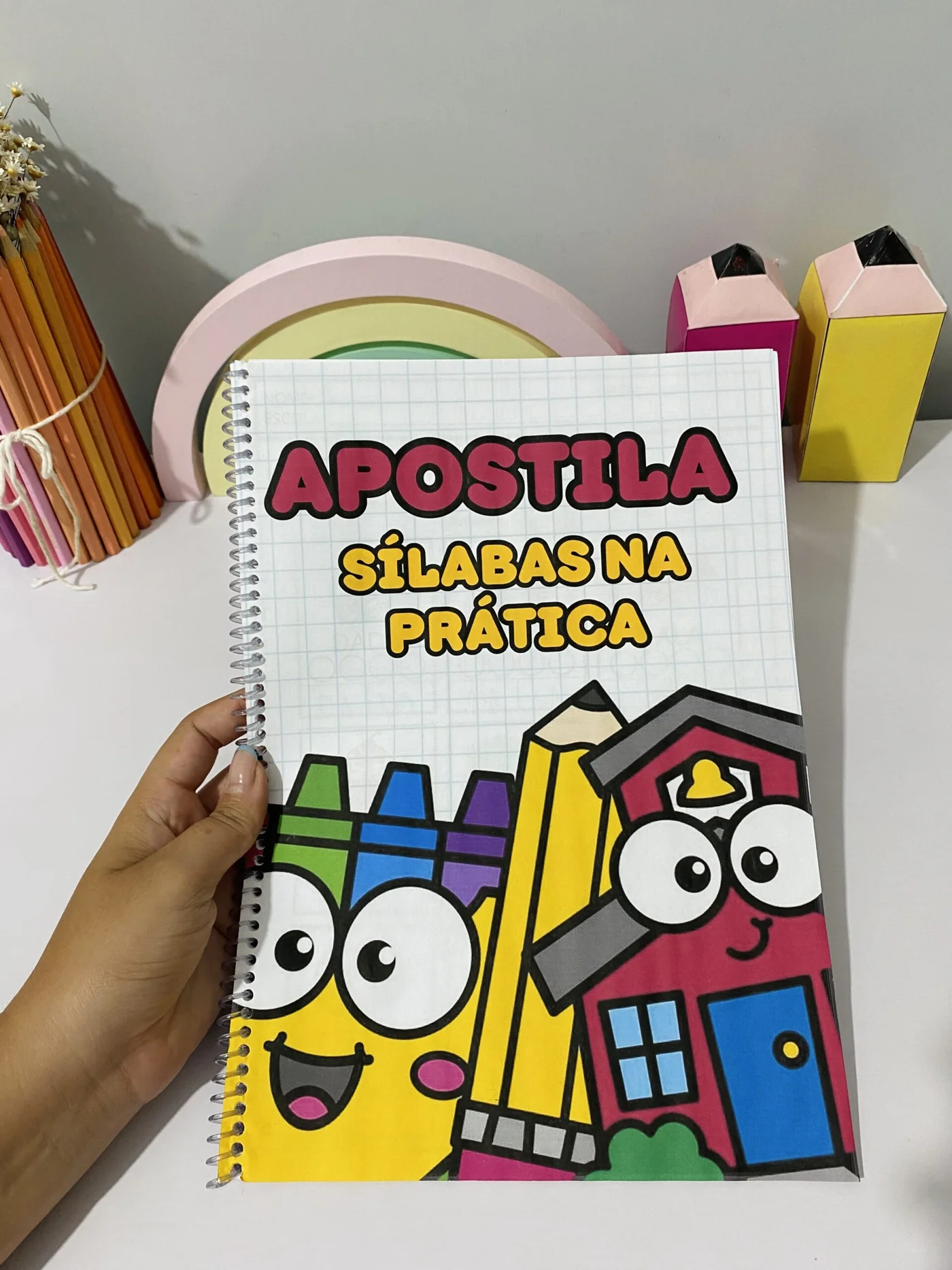 Apostila Sílabas na Prática — amostra 5: 📚✨ Apostila Sílabas na Prática Um material completo e lúdico para auxiliar no…