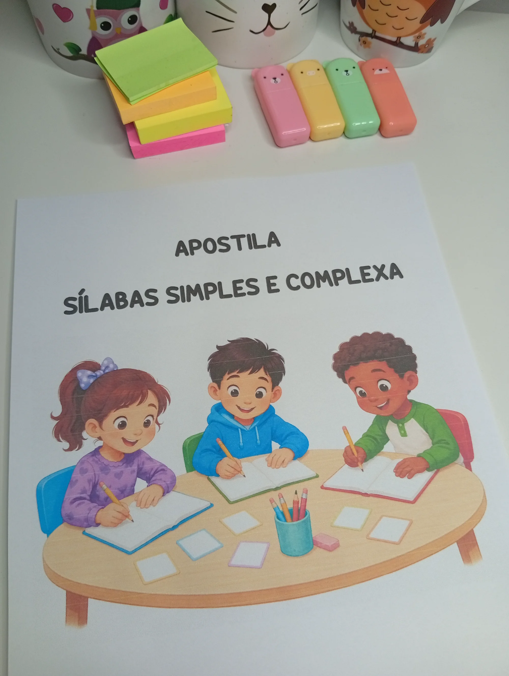 Apostila Sílabas Simples e Complexas 2º e 3º Ano — Alfabetização para 3º ano: Apostila com atividades de sílabas para 2º e…
