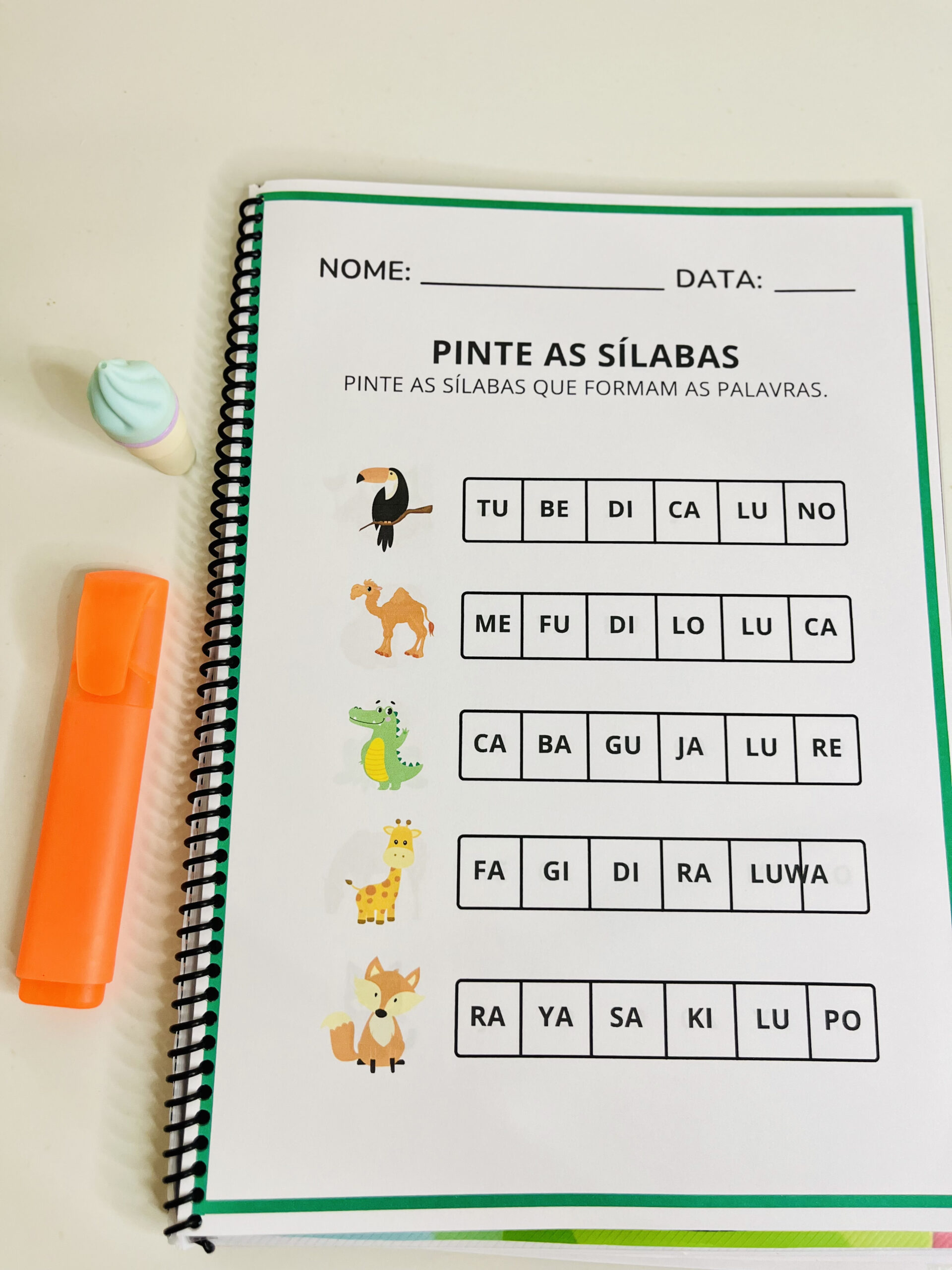 Apostila: silabas simples – Material Pedagógico — amostra 3: Esta apostila foi especialmente elaborada para facilitar o…