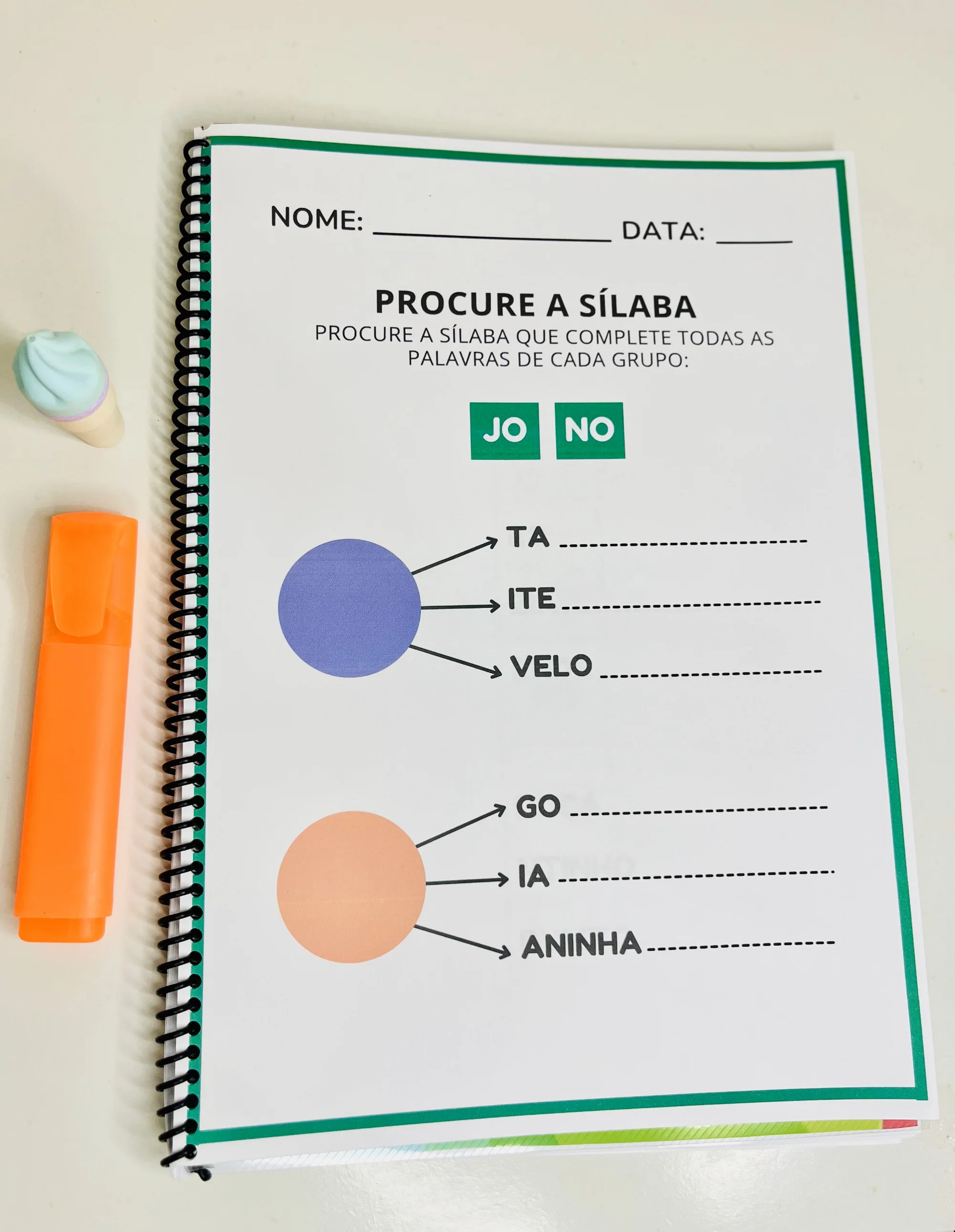 Apostila Sílabas Simples – Material Pedagógico — amostra 3: Uma excelente opção para complementar os estudos e avançar no… Apostila Sílabas Simples – Material Pedagógico — amostra 3: Uma excelente opção para complementar os estudos e avançar no…
