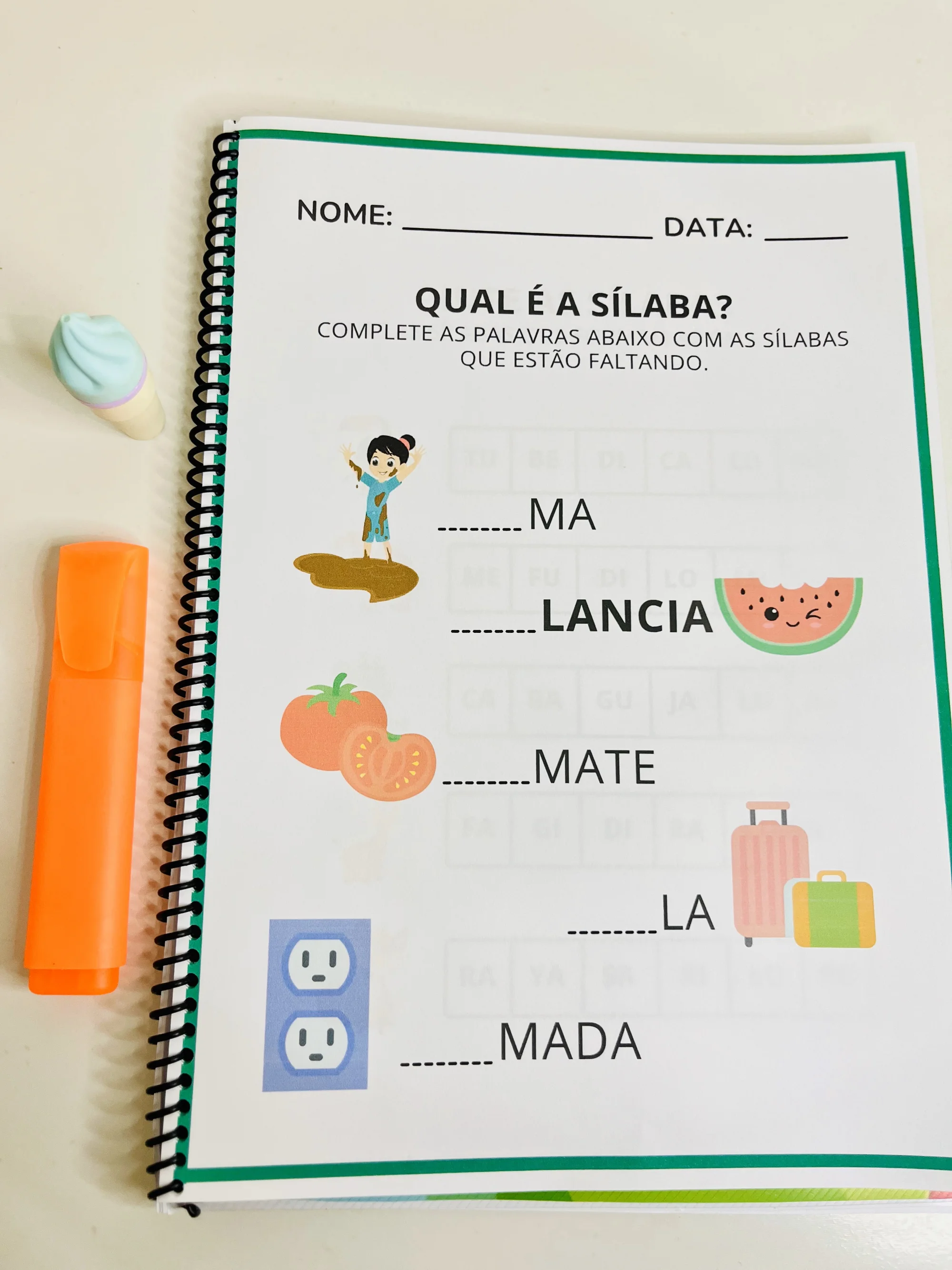 Apostila Sílabas Simples – Material Pedagógico — amostra 4: Uma excelente opção para complementar os estudos e avançar no… Apostila Sílabas Simples – Material Pedagógico — amostra 4: Uma excelente opção para complementar os estudos e avançar no…