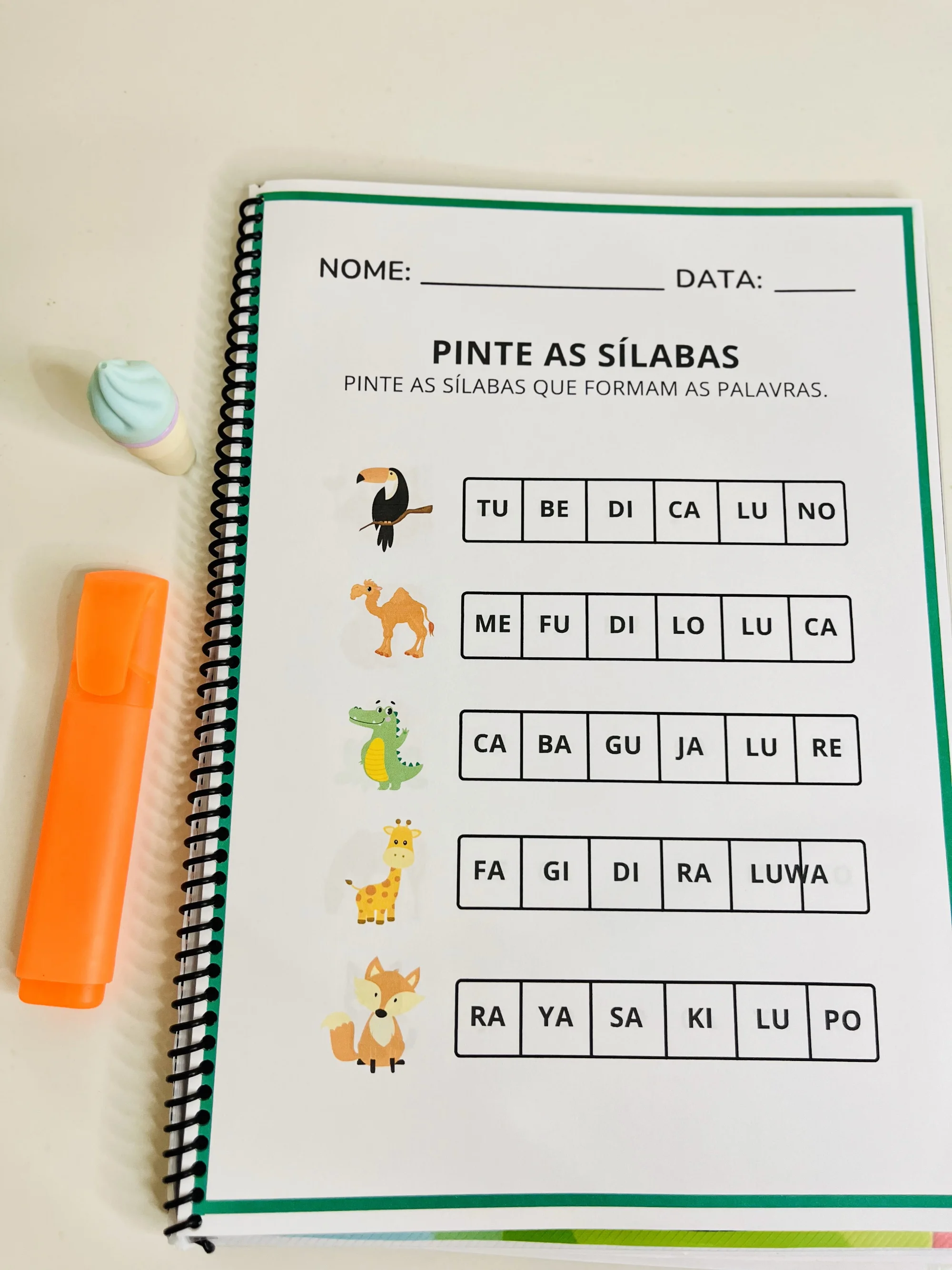 Apostila Sílabas Simples – Material Pedagógico — amostra 7: Uma excelente opção para complementar os estudos e avançar no… Apostila Sílabas Simples – Material Pedagógico — amostra 7: Uma excelente opção para complementar os estudos e avançar no…