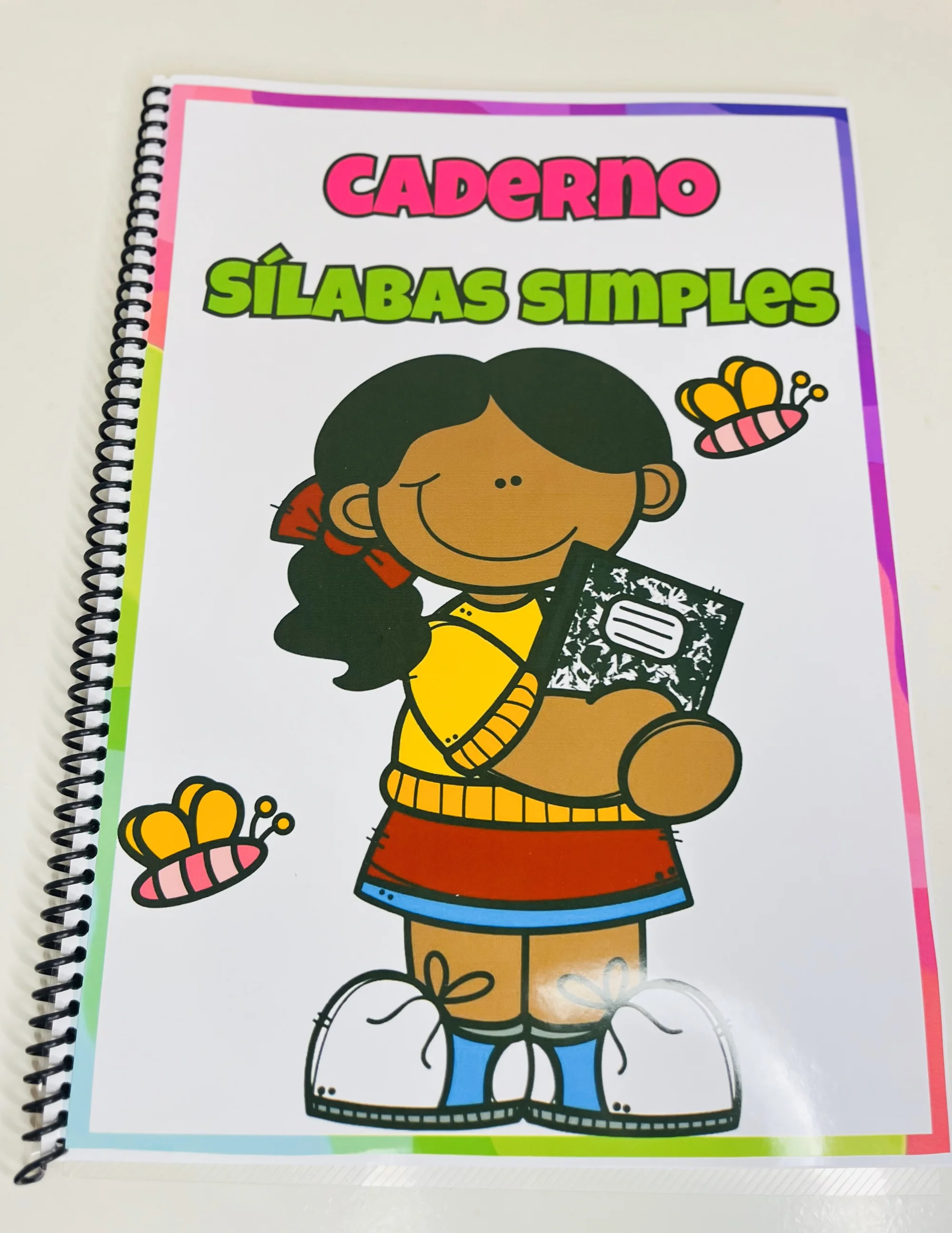 Apostila Sílabas Simples – Material Pedagógico — capa do material