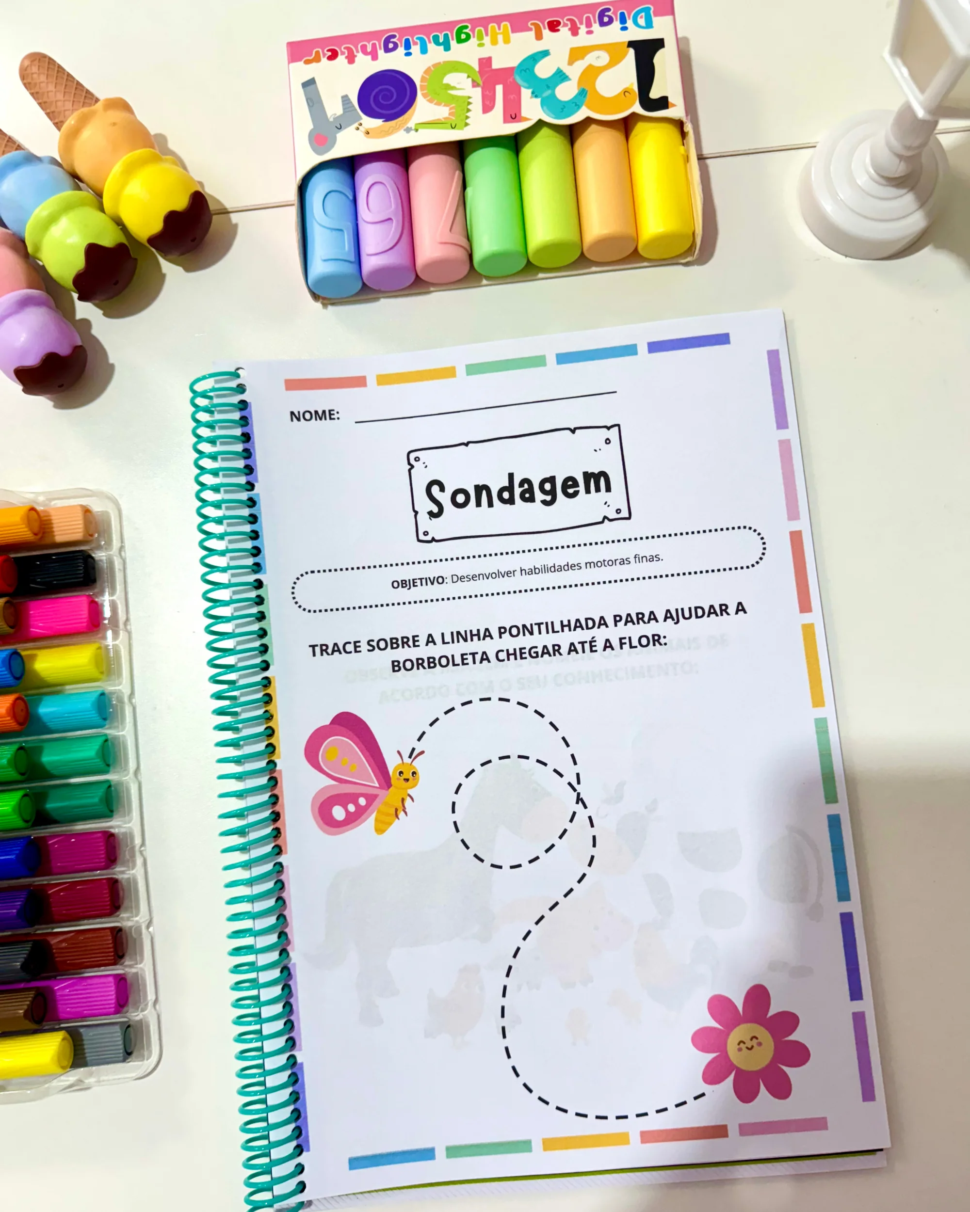 Apostila sondagem pré-escola – PDF para Imprimir — Alfabetização para Educação Infantil: Um material completo, com várias…