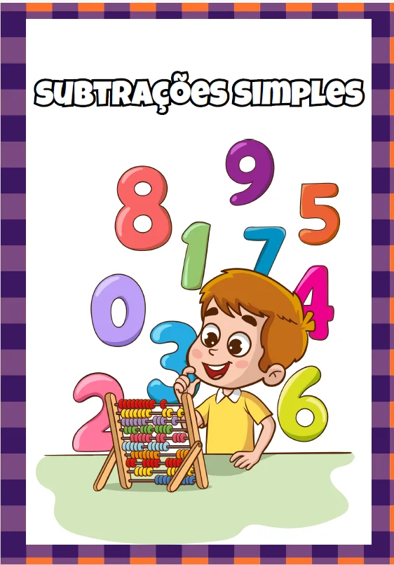 APOSTILA SUBTRAÇÃO - MATEMÁTICA ANOS INICIAIS — capa do material