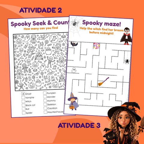 Apostila Temática Halloween: Inglês nos Anos Iniciais — amostra 1: it digital de Halloween com atividades lúdicas de inglês… Apostila Temática Halloween: Inglês nos Anos Iniciais — amostra 1: it digital de Halloween com atividades lúdicas de inglês…