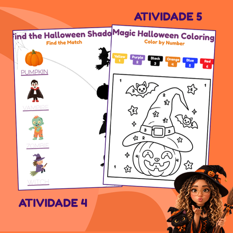 Apostila Temática Halloween: Inglês nos Anos Iniciais — amostra 2: it digital de Halloween com atividades lúdicas de inglês… Apostila Temática Halloween: Inglês nos Anos Iniciais — amostra 2: it digital de Halloween com atividades lúdicas de inglês…