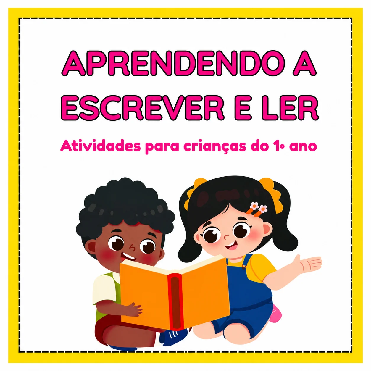 Aprendendo A Ler E A Escrever – 1º ANO ✏️📚 — Alfabetização para Educação Infantil: Material para o 1º ano com atividades…