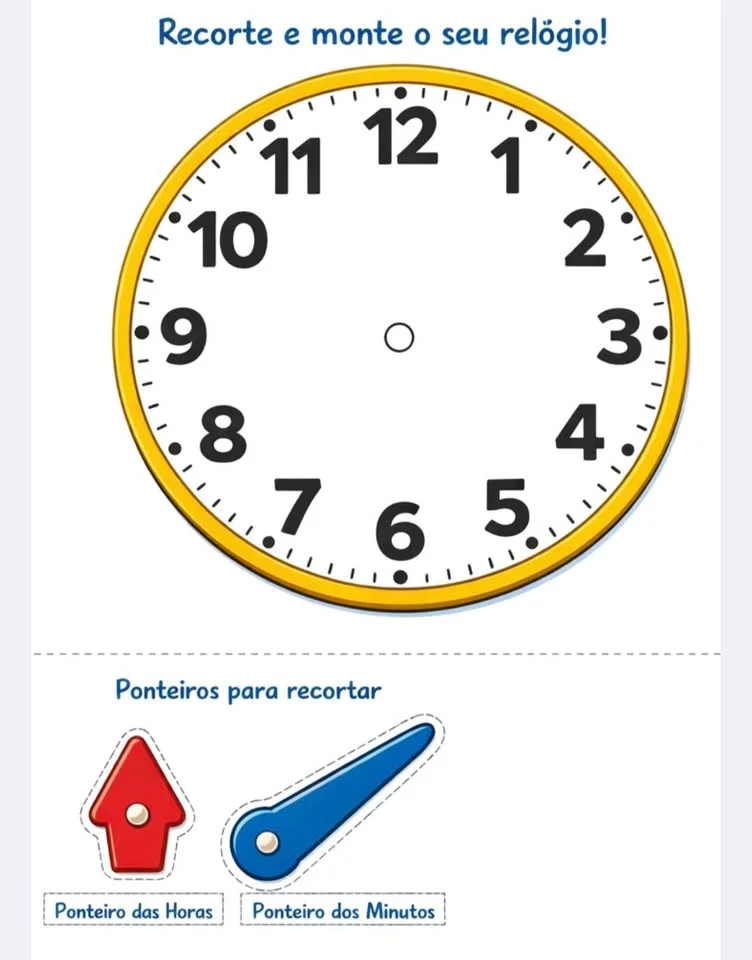 🕒⏰ APRENDENDO AS HORAS – Arquivo Digital em PDF ⏰🕒 — amostra 2: 🕒 A Matemática está presente em cada momento do nosso dia 🕒⏰ APRENDENDO AS HORAS – Arquivo Digital em PDF ⏰🕒 — amostra 2: 🕒 A Matemática está presente em cada momento do nosso dia