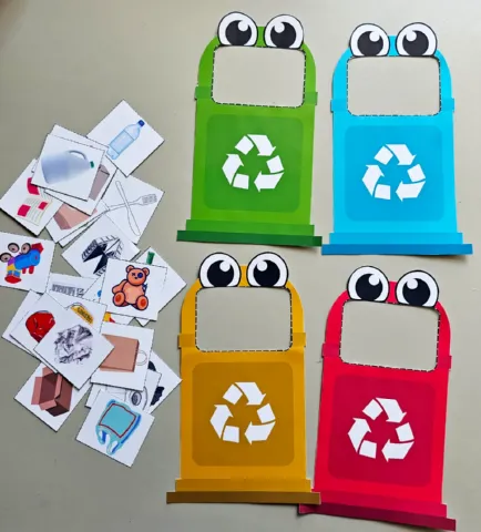 Aprendendo com a Lata de Reciclagem — amostra 3: Atividade: Aprendendo com a Lata de Reciclagem As crianças serão…