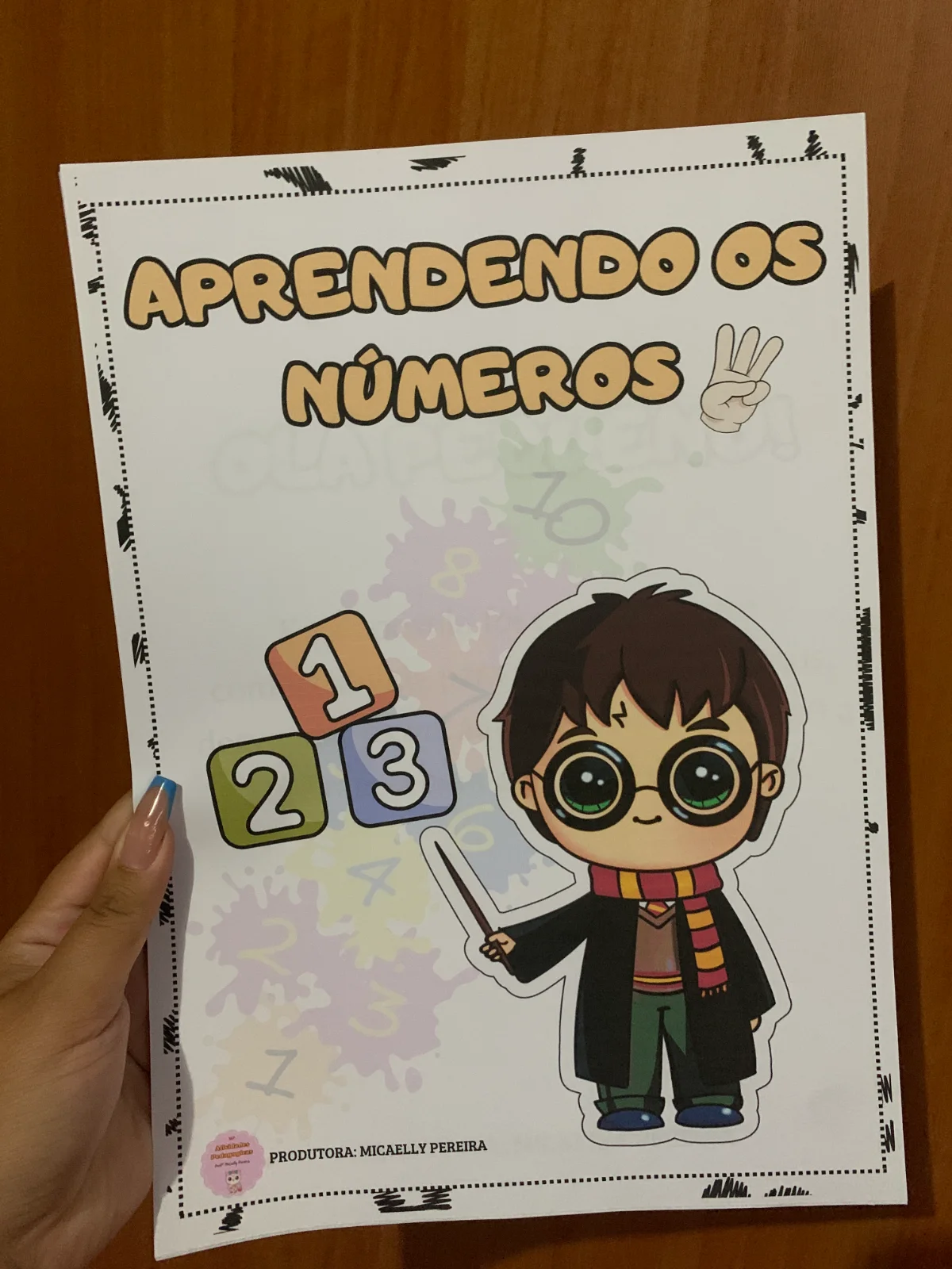 Aprendendo os Números – PDF para Imprimir | Educação Infantil — capa do material