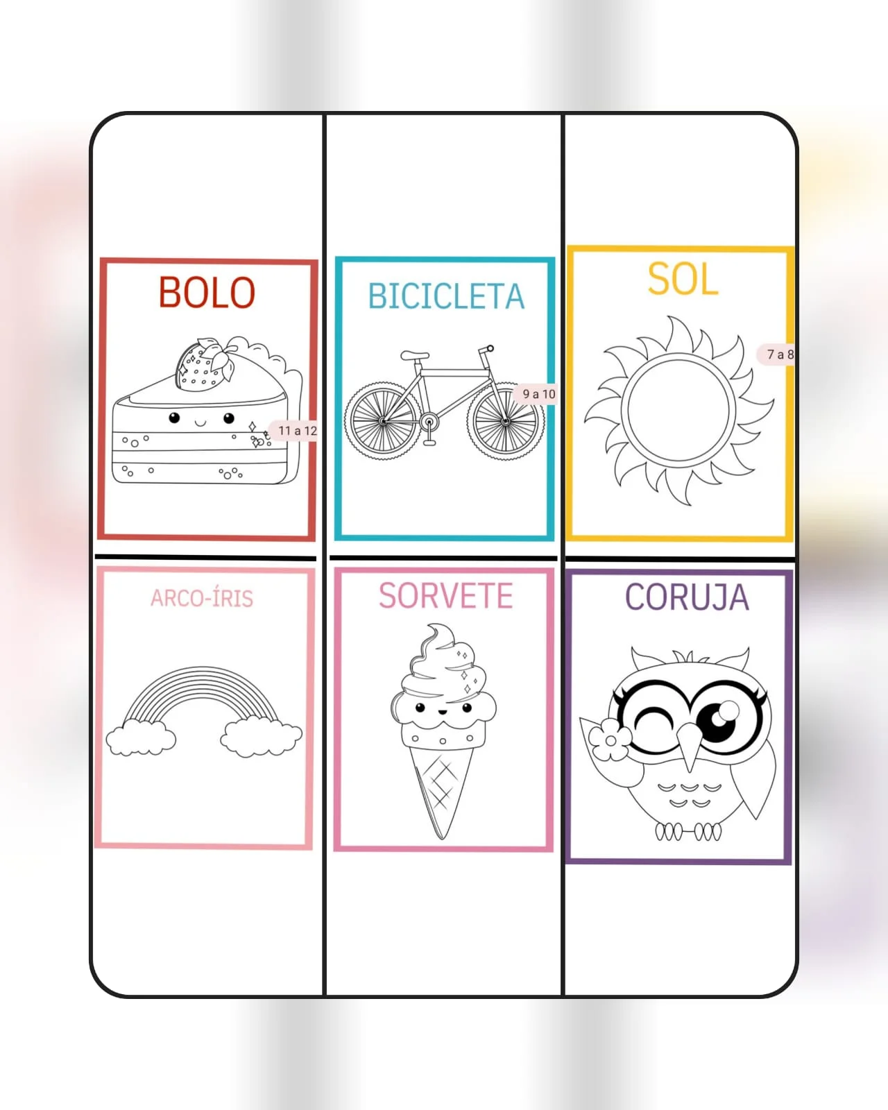 🐾✨APRENDER BRINCANDO FICA MUITO MAIS DIVERTIDO! ✨🐾 — amostra 3: 🚗 Objetos