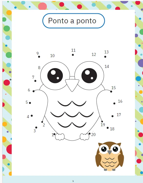 APSOTILA LIGUE OS PONTOS - ALFABETIZAÇÃO INICIAL — amostra 1: Atividades lúdicas que estimulam atenção, concentração,…