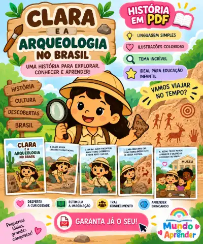 🔎🌿 ARQUEOLOGIA NO BRASIL — capa do material