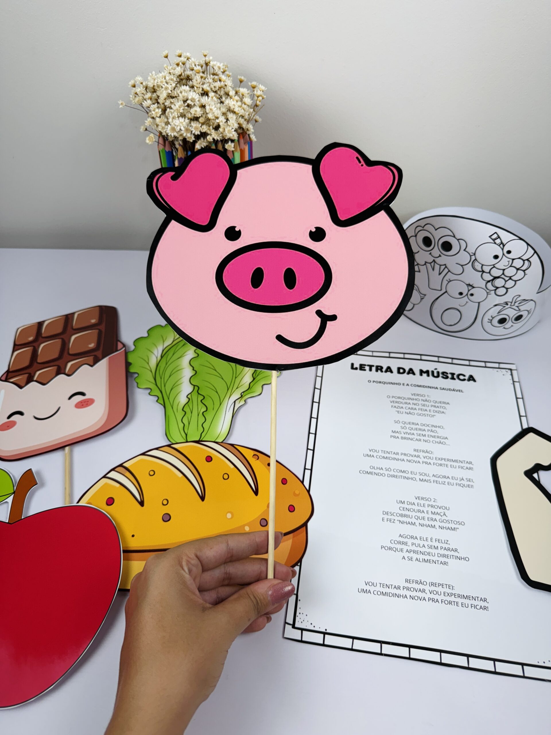 Arquivo porquinho – alimentação saudável – PDF para Imprimir | Educação Infantil — amostra 3: Para quem é indicado Arquivo porquinho – alimentação saudável – PDF para Imprimir | Educação Infantil — amostra 3: Para quem é indicado