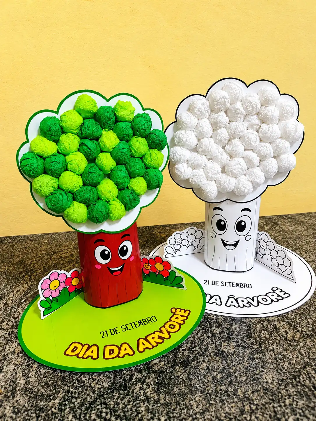 Árvore 3D – Dia da Árvore – Material Pedagógico — capa do material