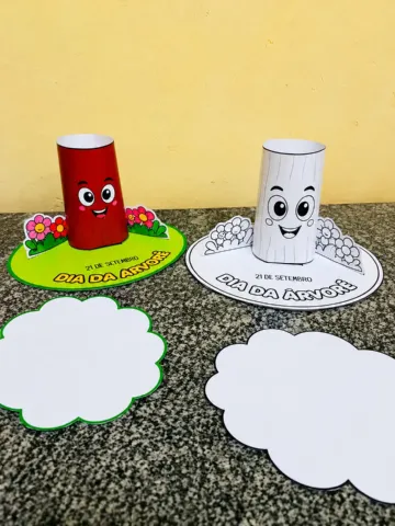 Árvore 3D Interativa e Divertida - Dia da Árvore 🌳 — amostra 1: Árvore interativa para montar; Elementos em 3D para dar… Árvore 3D Interativa e Divertida - Dia da Árvore 🌳 — amostra 1: Árvore interativa para montar; Elementos em 3D para dar…