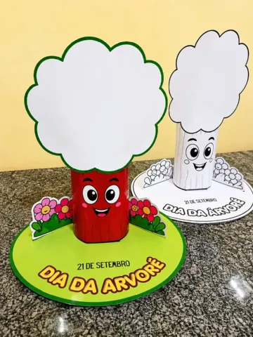 Árvore 3D Interativa e Divertida - Dia da Árvore 🌳 — amostra 3: Árvore interativa para montar; Elementos em 3D para dar… Árvore 3D Interativa e Divertida - Dia da Árvore 🌳 — amostra 3: Árvore interativa para montar; Elementos em 3D para dar…