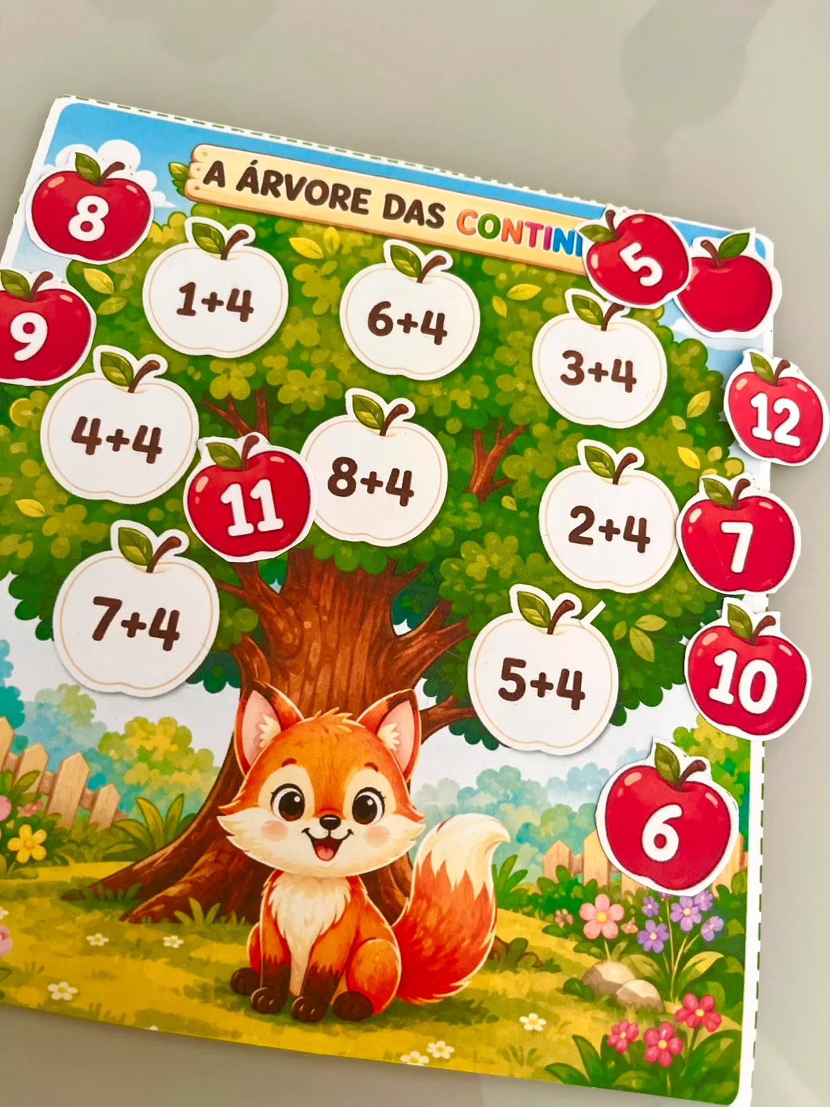 Árvore da Adição – Jogo de Matemática para 1º Ano — capa do material