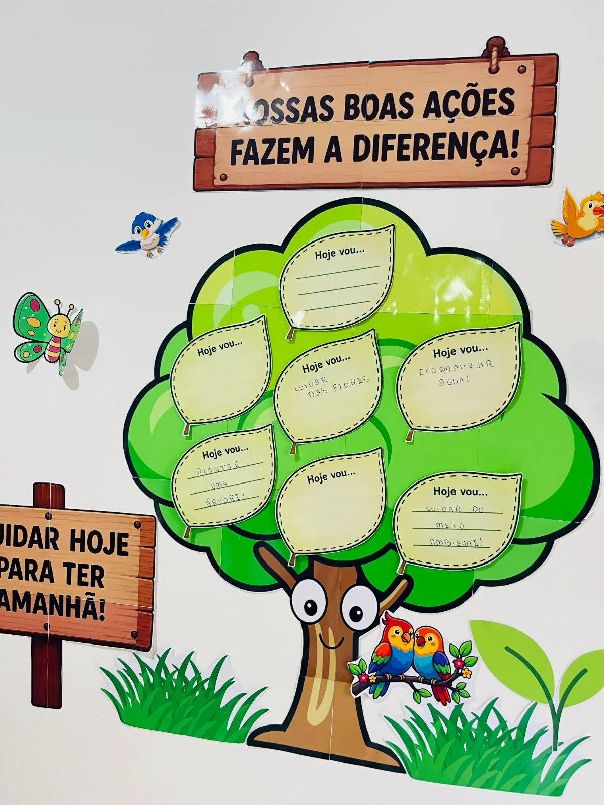Árvore das Boas Ações: Painel de Valores para Sala — amostra 2: 🌱 O que a atividade trabalha?