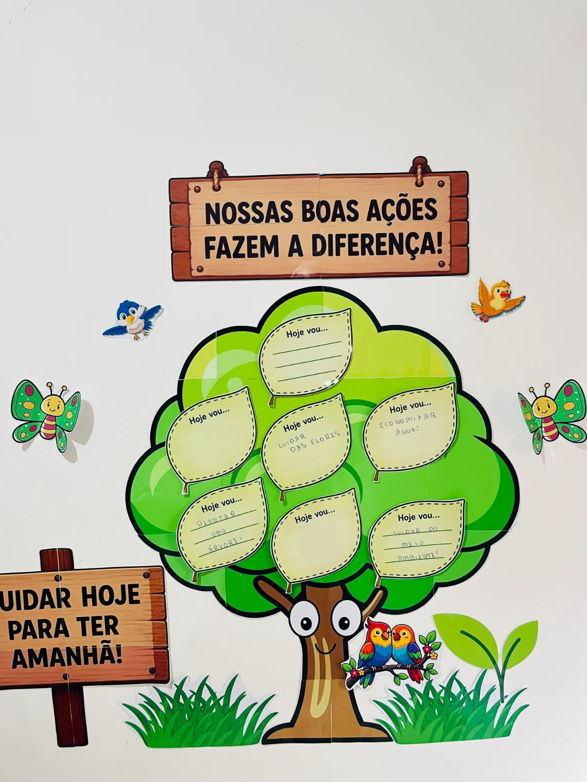 Árvore das Boas Ações: Painel de Valores para Sala — amostra 4: 📚 Indicado para: