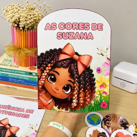 As Cores de Suzana – História Infantil sobre Diversidade e Respeito — amostra 6: As Cores de Suzana: história infantil e…