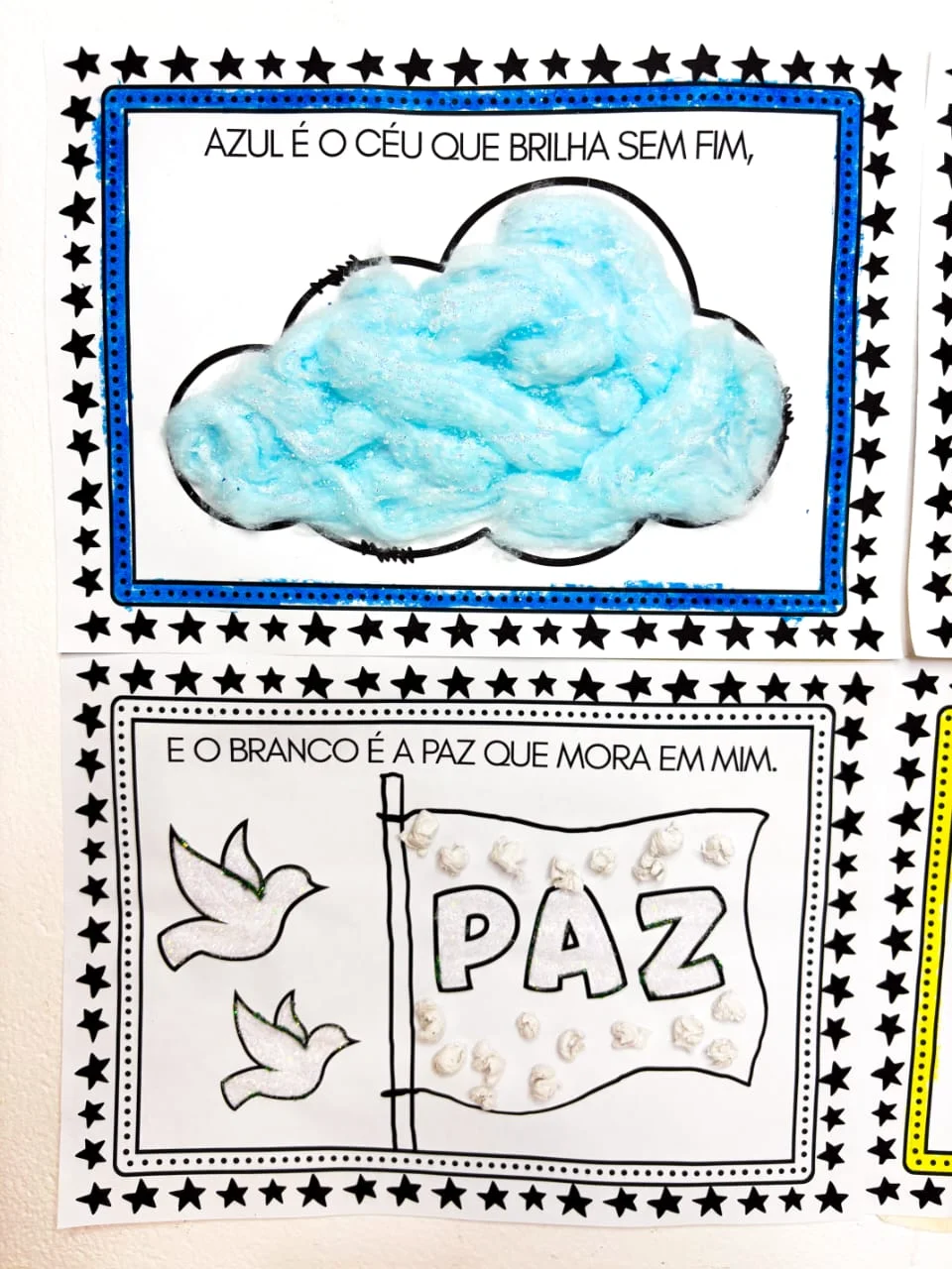 As Cores do Brasil – Atividades Dia da Bandeira — amostra 4: Atividade sobre as cores da bandeira do Brasil, com poema…
