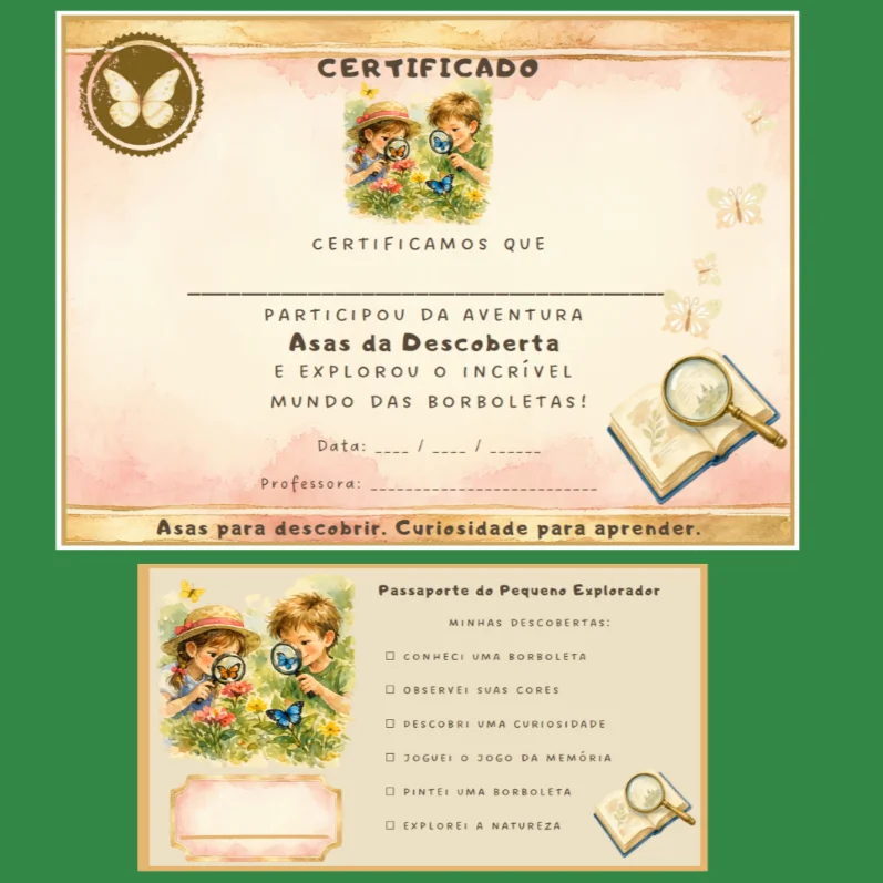 Asas da Descoberta: Um passeio pelo Mundo das Borboletas — amostra 5: ✨ POR QUE USAR ESTE KIT?