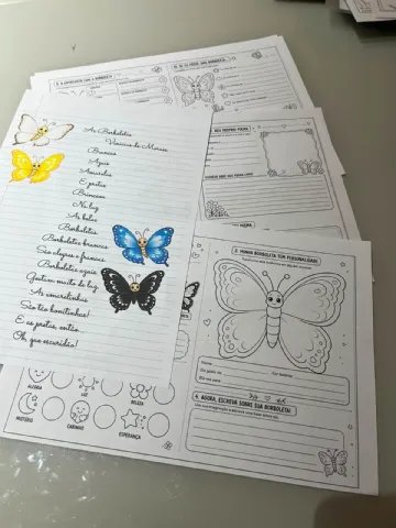 🦋✨ Asas da Poesia — Uma Oficina Poética com Borboletas — amostra 2: ✨ Uma experiência de leitura, sentimentos e criação a…