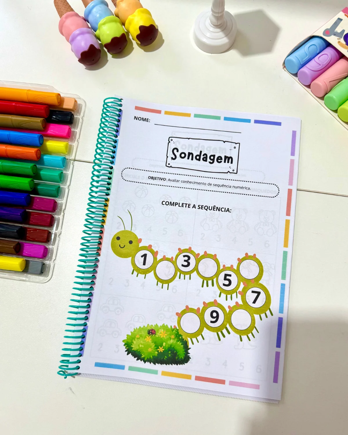 ATIVDADE DE SONDAGEM EDUCAÇÃO INFANTIL E ENSINO FUNDAMENTAL — amostra 1: Apostila Sondagem Pré Escola com várias propostas… ATIVDADE DE SONDAGEM EDUCAÇÃO INFANTIL E ENSINO FUNDAMENTAL — amostra 1: Apostila Sondagem Pré Escola com várias propostas…