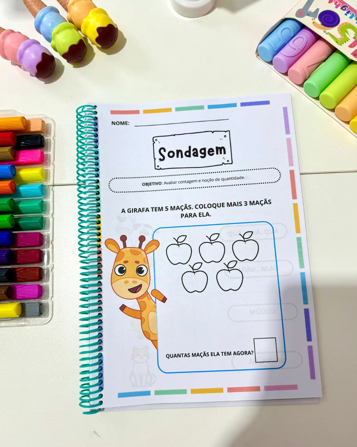 ATIVDADE DE SONDAGEM EDUCAÇÃO INFANTIL E ENSINO FUNDAMENTAL — amostra 2: Apostila Sondagem Pré Escola com várias propostas… ATIVDADE DE SONDAGEM EDUCAÇÃO INFANTIL E ENSINO FUNDAMENTAL — amostra 2: Apostila Sondagem Pré Escola com várias propostas…