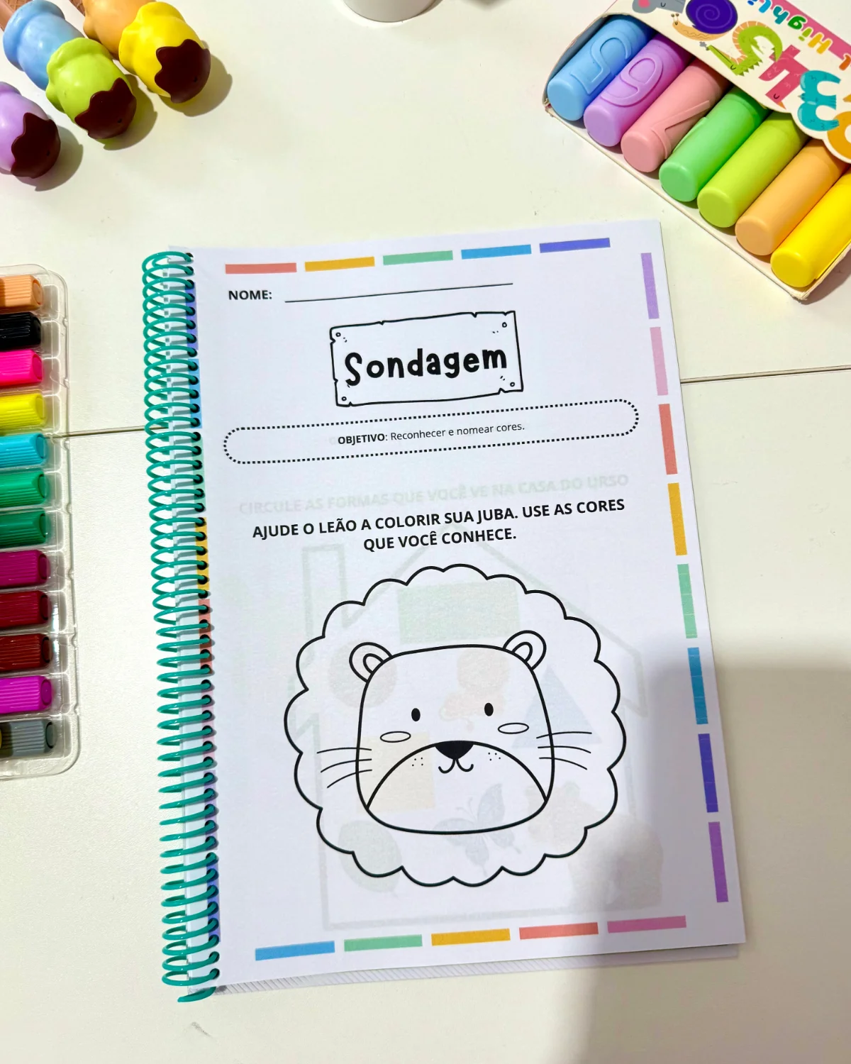 ATIVDADE DE SONDAGEM EDUCAÇÃO INFANTIL E ENSINO FUNDAMENTAL — amostra 3: Apostila Sondagem Pré Escola com várias propostas… ATIVDADE DE SONDAGEM EDUCAÇÃO INFANTIL E ENSINO FUNDAMENTAL — amostra 3: Apostila Sondagem Pré Escola com várias propostas…