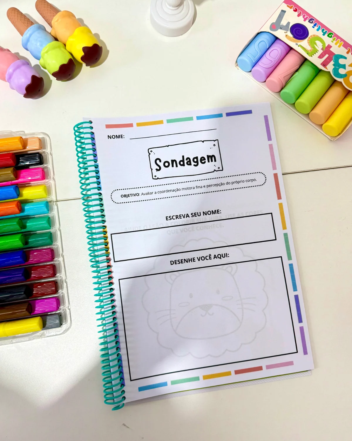 ATIVDADE DE SONDAGEM EDUCAÇÃO INFANTIL E ENSINO FUNDAMENTAL — amostra 4: Apostila Sondagem Pré Escola com várias propostas… ATIVDADE DE SONDAGEM EDUCAÇÃO INFANTIL E ENSINO FUNDAMENTAL — amostra 4: Apostila Sondagem Pré Escola com várias propostas…