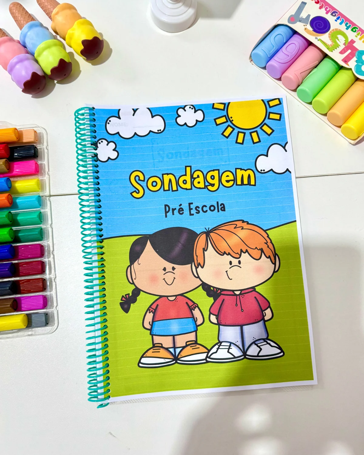 ATIVDADE DE SONDAGEM EDUCAÇÃO INFANTIL E ENSINO FUNDAMENTAL — Alfabetização para Educação Infantil: Apostila Sondagem Pré…