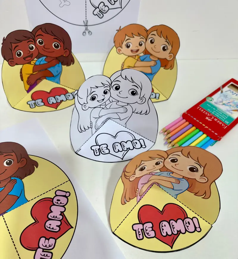 Atividade 3D Dia das Mães: PDF para Educação Infantil — amostra 5: Trabalhe o Dia das Mães na Educação Infantil com uma…