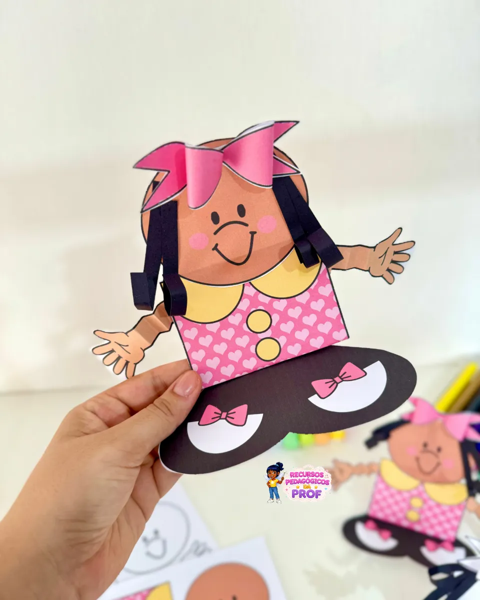 Atividade 3D Menina Bonita do Laço de Fita — amostra 4: Recurso encantador para trabalhar o tema Consciência Negra com…