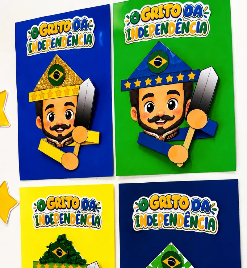 Atividade 7 de Setembro: O Grito da Independência para Imprimir — amostra 1: Atividade 7 de Setembro para a Educação Infantil