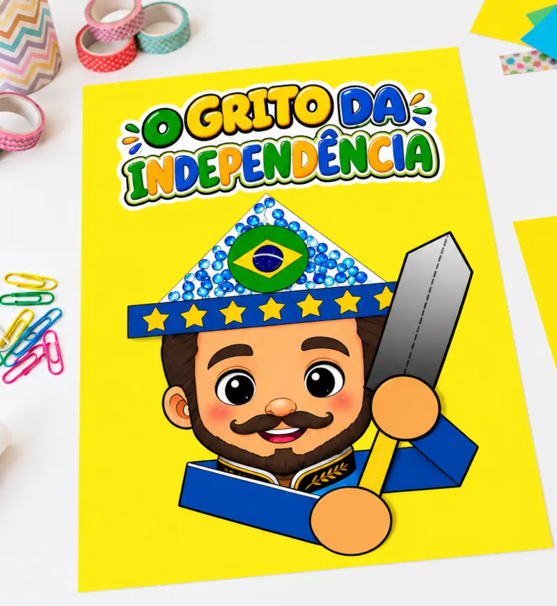 Atividade 7 de Setembro: O Grito da Independência para Imprimir — Datas comemorativas para Educação Infantil: Explore a…