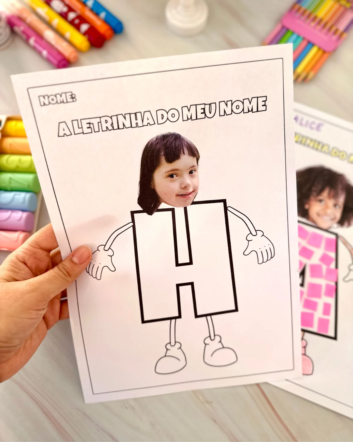Atividade “A Letrinha do meu nome” – PDF para Imprimir — amostra 2: Sobre o Atividade “A Letrinha do meu nome”