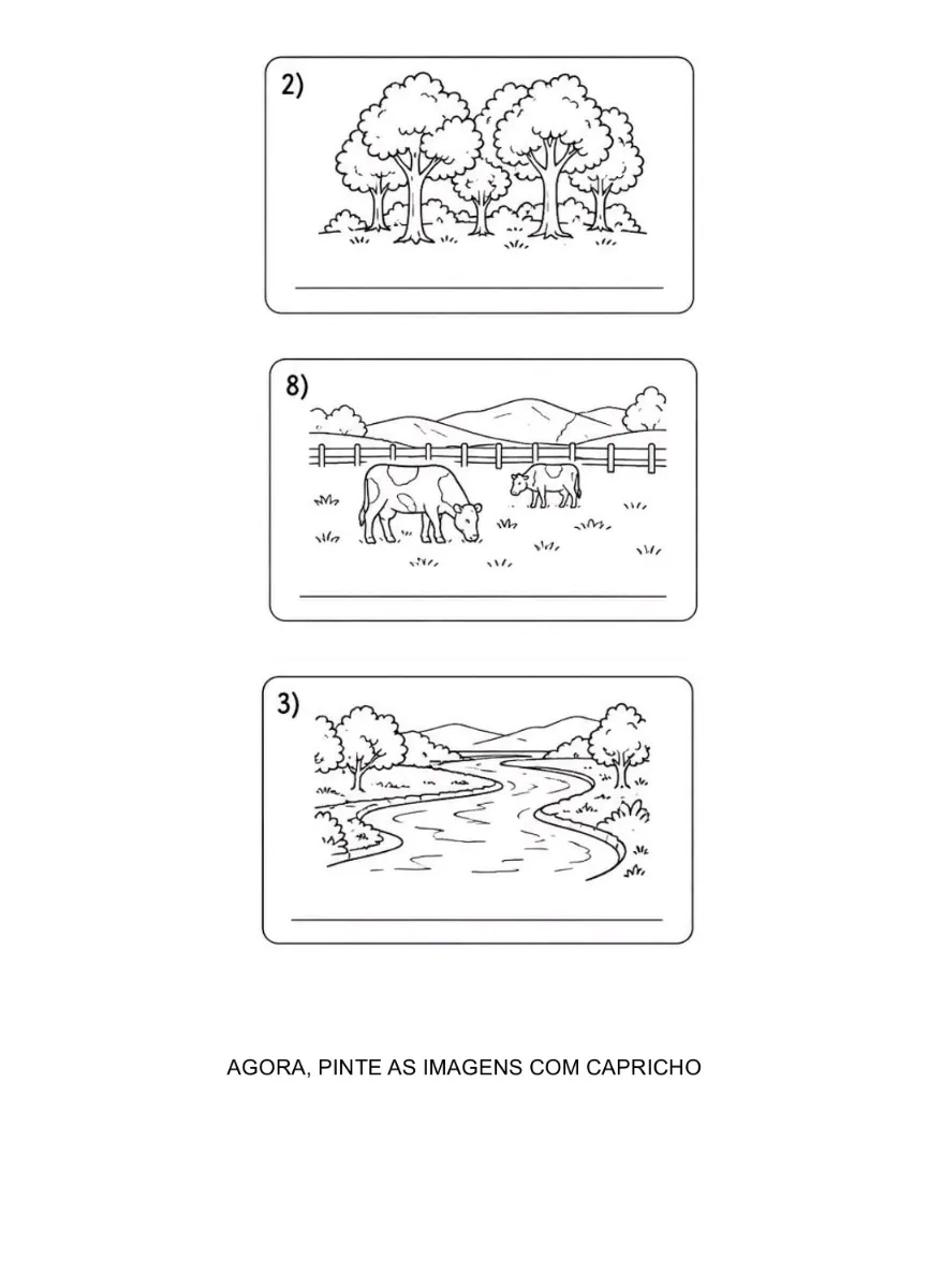 ATIVIDADE ADAPTADA DE GEOGRAFIA: PAISAGEM E ESPAÇO VIVIDO — amostra 5: Atividades adaptadas de Geografia sobre os…
