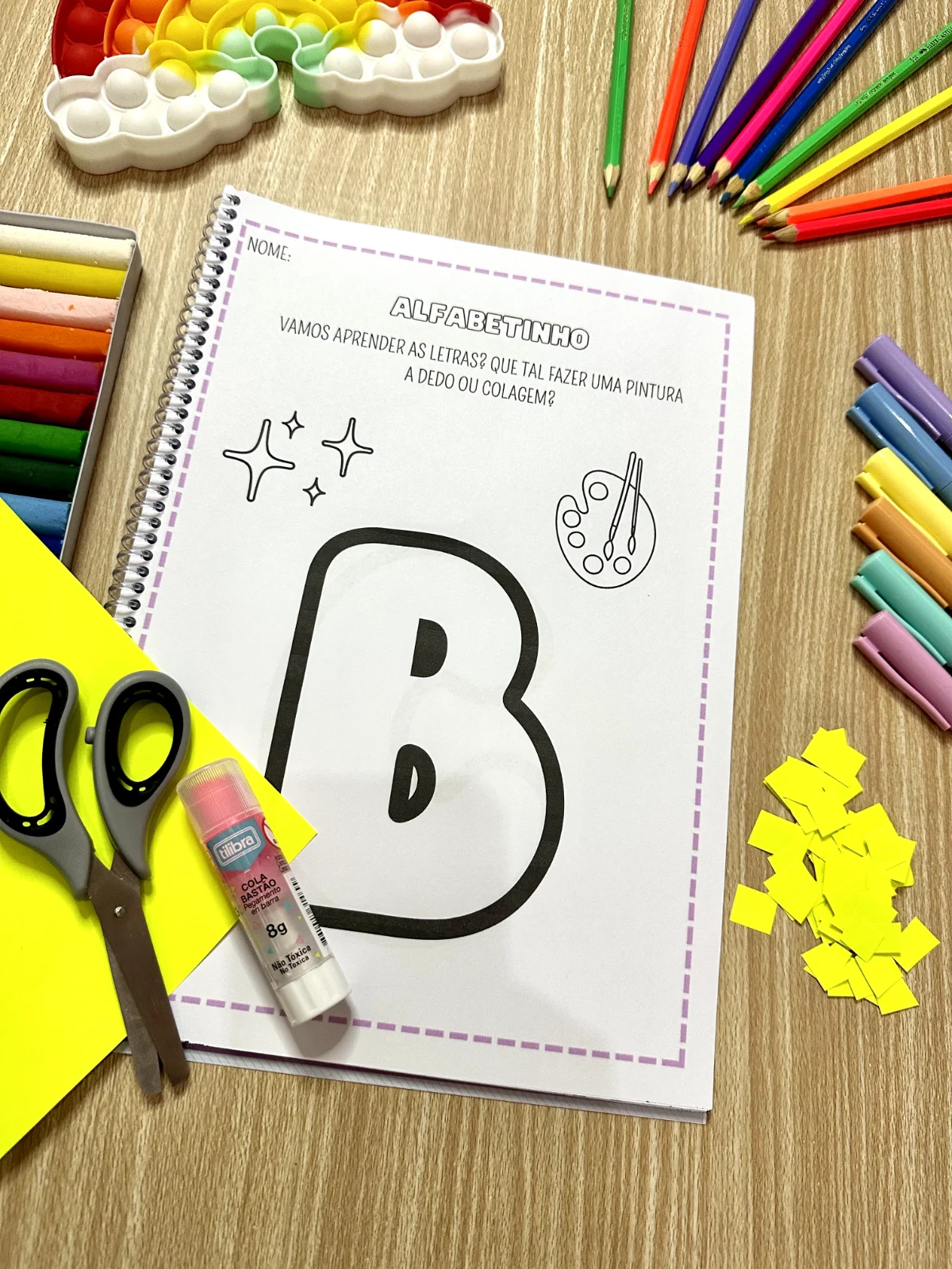 ATIVIDADE ALFABETINHO - PARA EDUCAÇÃO INFANTIL E FUNDAMENTAL — amostra 3: O arquivo Apostila Alfabetinho inclui atividade… ATIVIDADE ALFABETINHO - PARA EDUCAÇÃO INFANTIL E FUNDAMENTAL — amostra 3: O arquivo Apostila Alfabetinho inclui atividade…
