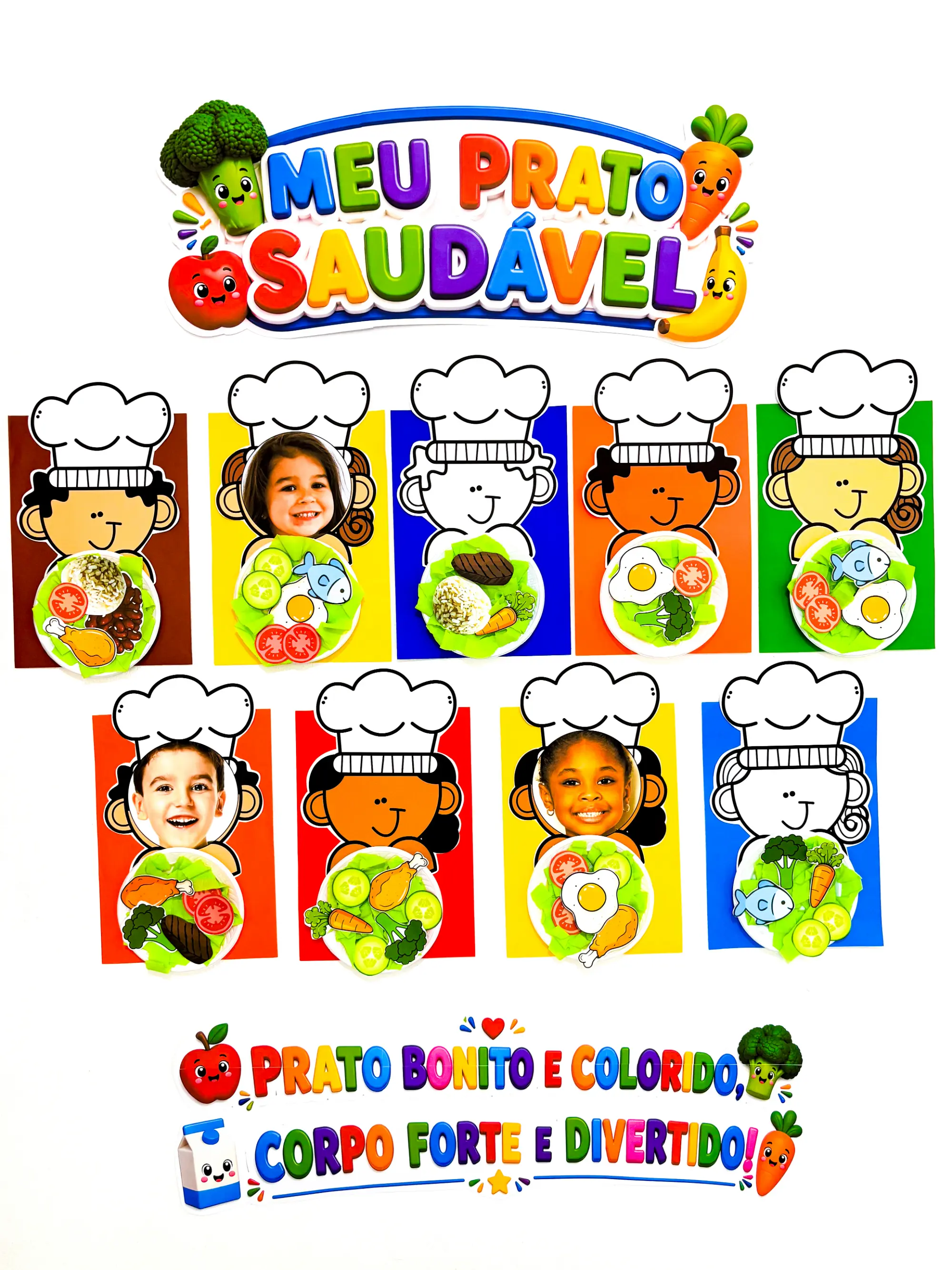 Atividade: Alimentação Saudável Educação Infantil — capa do material