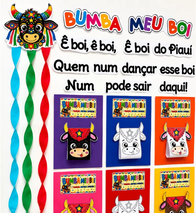 Atividade Bumba Meu Boi 3D em PDF para Imprimir — amostra 4: Para quem a atividade é indicada