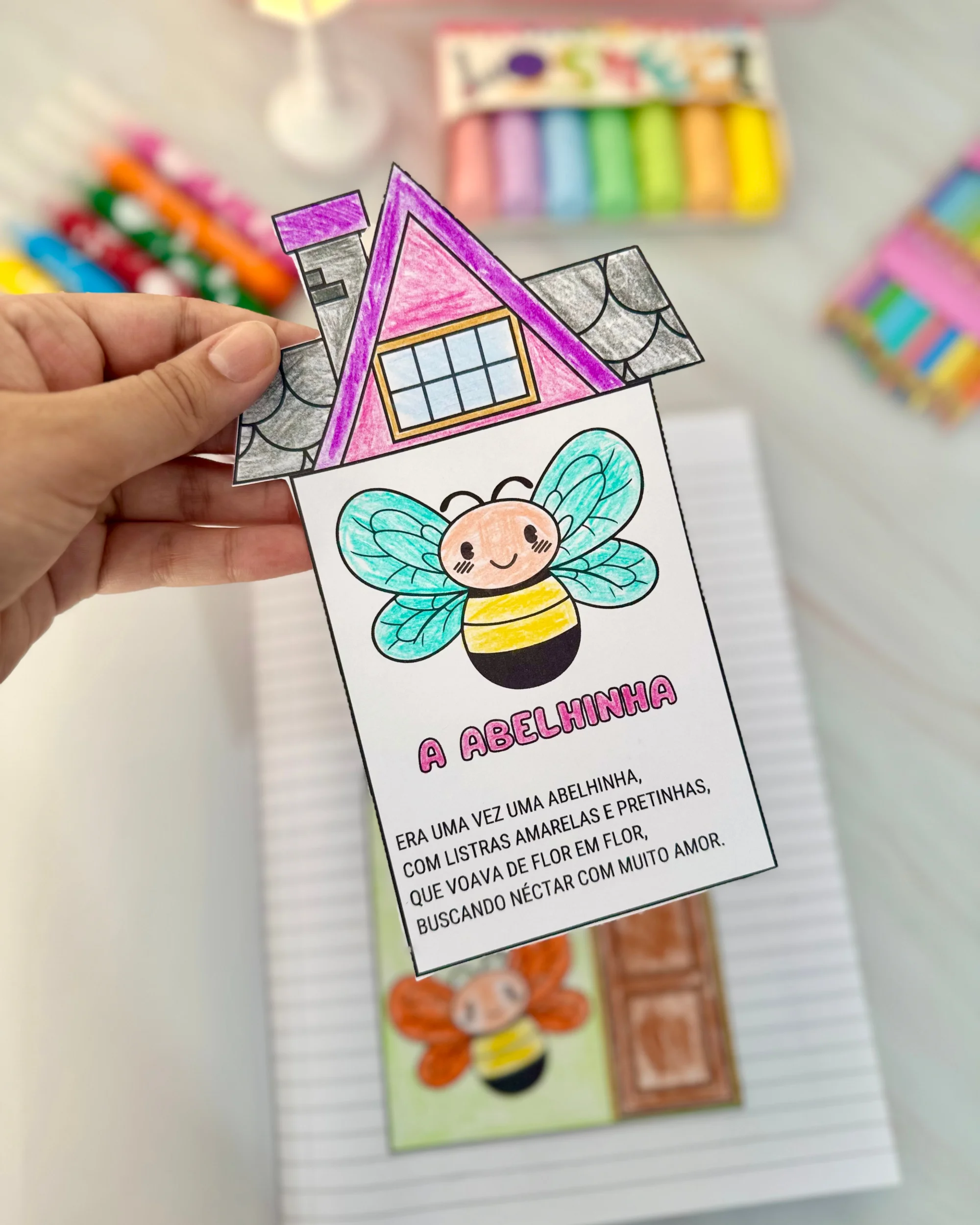 Atividade Casinha do Alfabeto com Textos Rimados — amostra 1: Objetivos da proposta