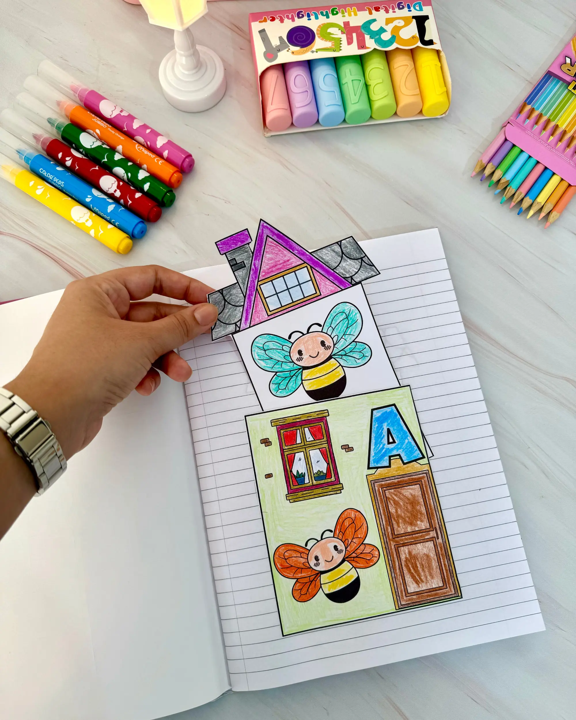 Atividade Casinha do Alfabeto com Textos Rimados — amostra 2: Engajamento Lúdico