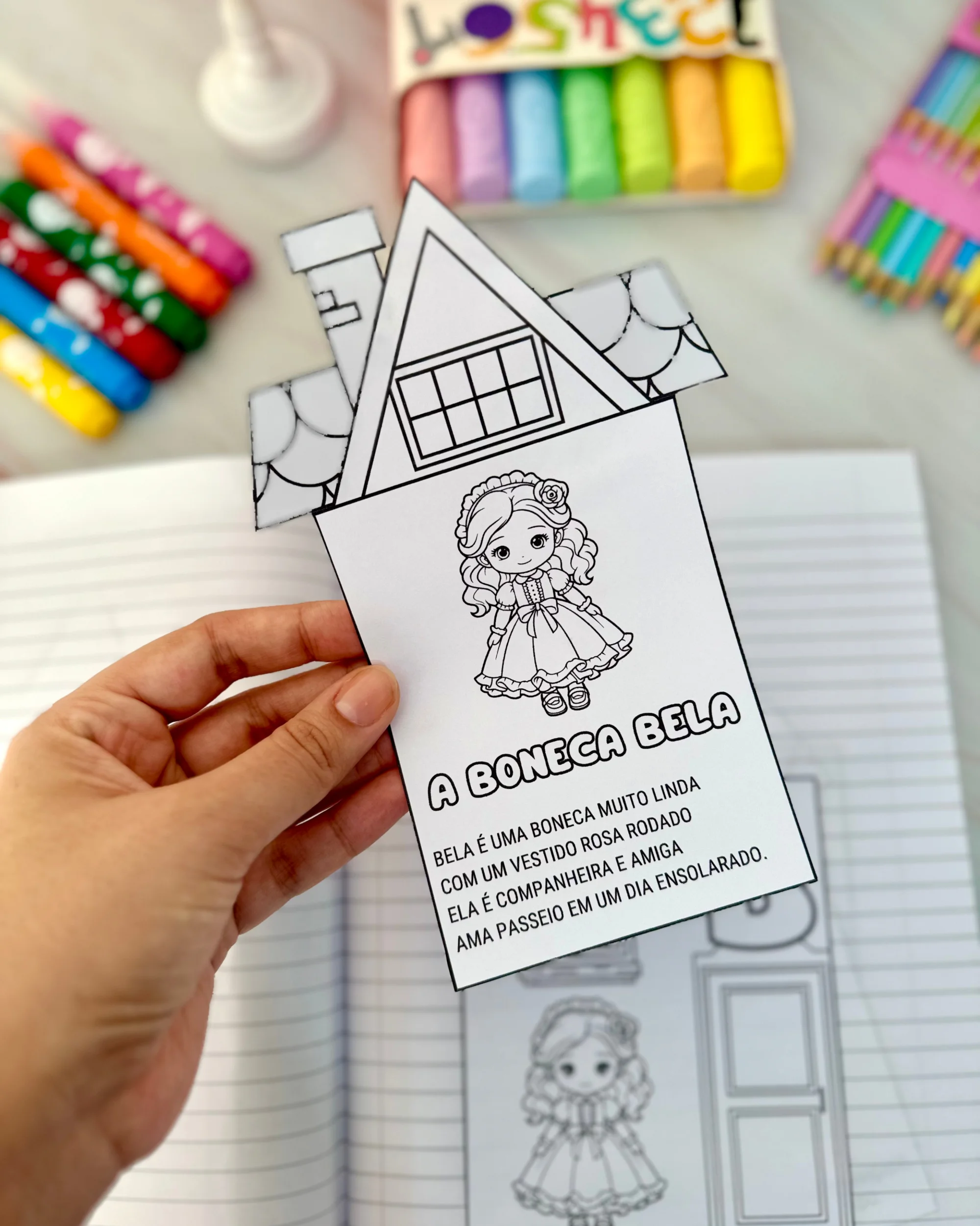 Atividade Casinha do Alfabeto com Textos Rimados — amostra 4: Desenvolvimento da Consciência Fonológica